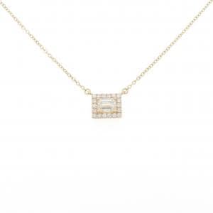 【新品】K18YG ダイヤモンド ネックレス 0.41CT