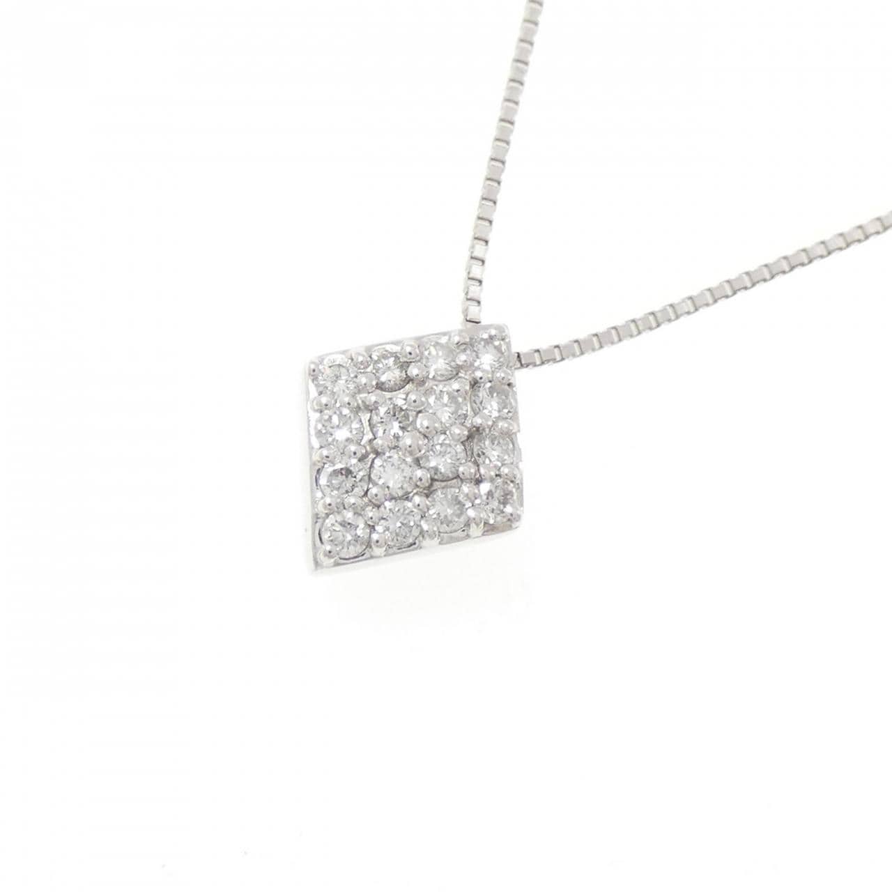 PT900/PT850 ダイヤモンド ネックレス 0.27CT