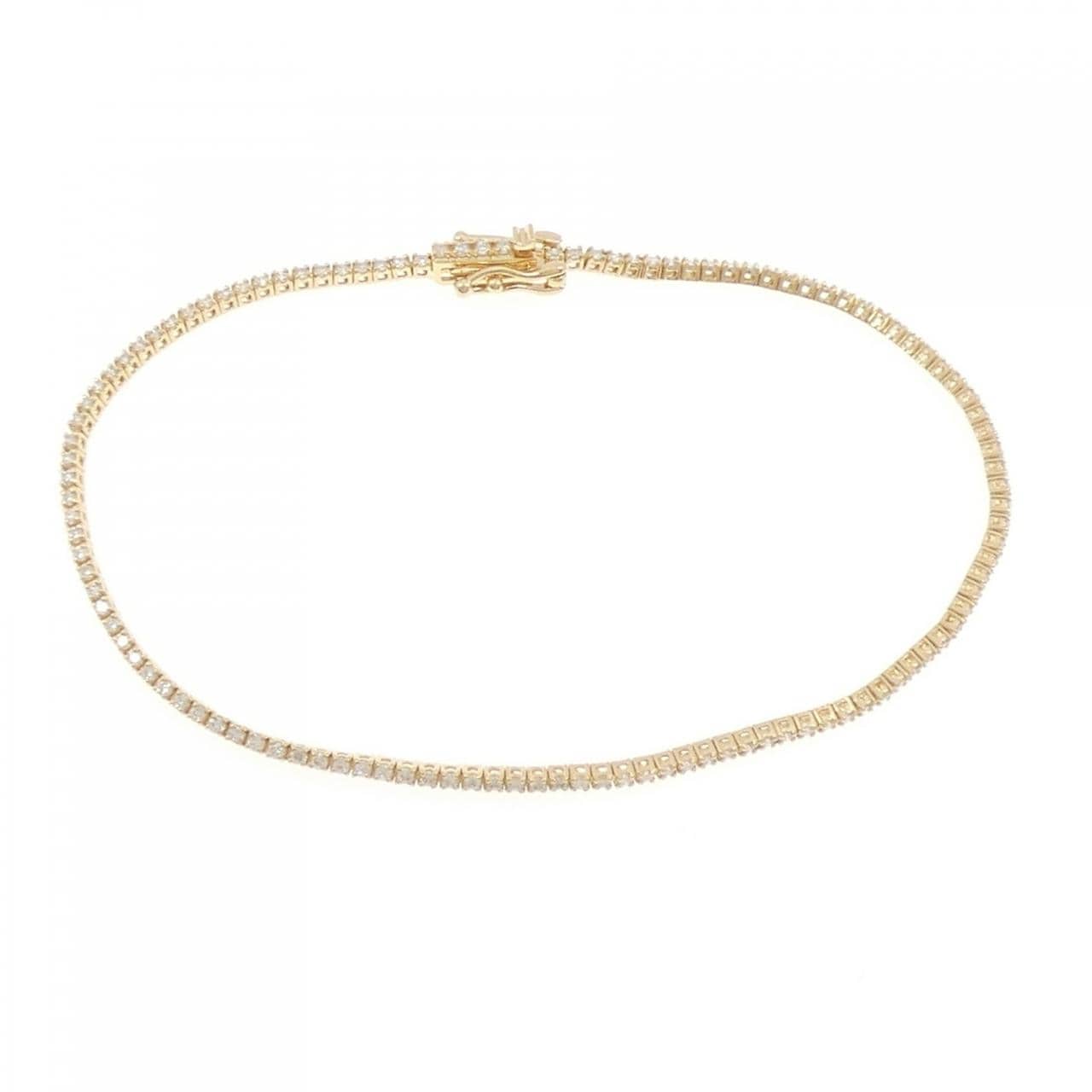 K18YG ダイヤモンド ブレスレット 1.00CT
