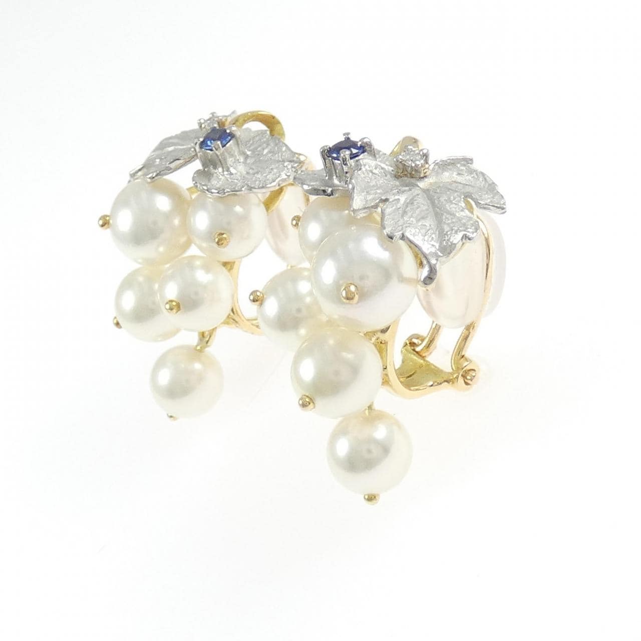 アズ タイム アコヤパール イヤリング