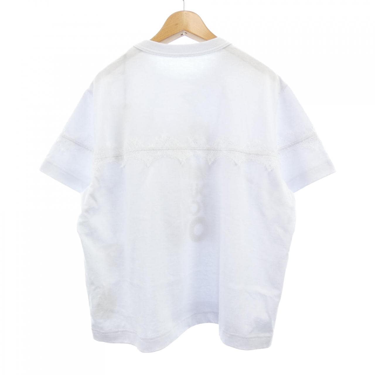 サカイ SACAI W/LACE TRIM 26-08494 Tシャツ