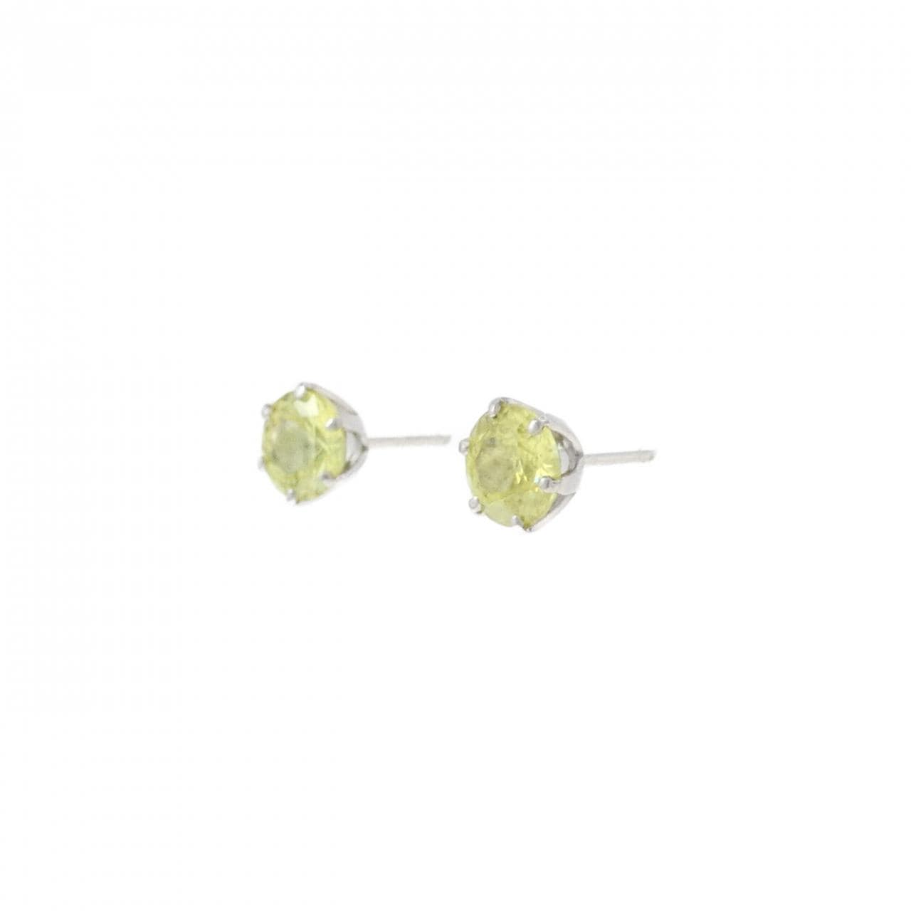 PT900 スフェーン ピアス 1.47CT