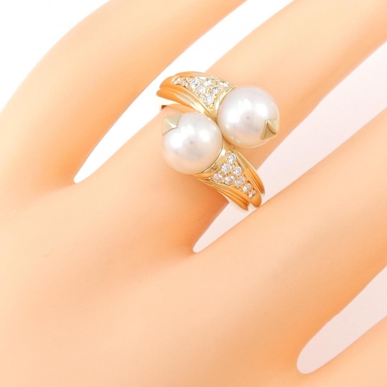 BVLGARI coya pearl ring