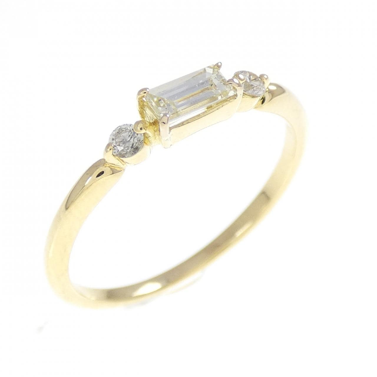 K18YG ダイヤモンド リング 0.25CT