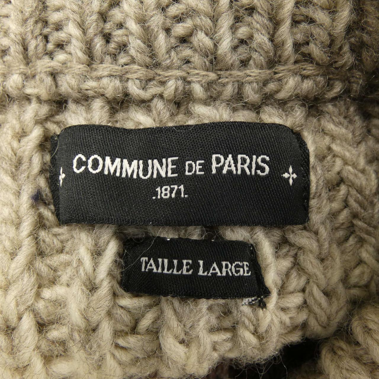 通勤巴黎COMMUNE DE PARIS针织衫