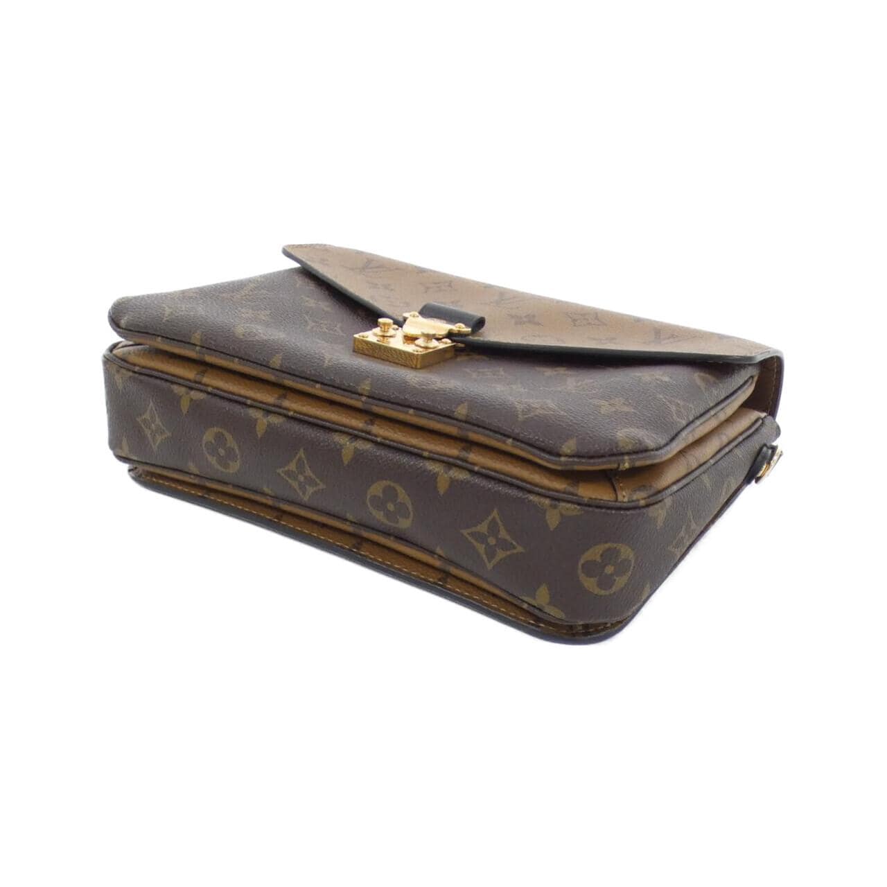 LOUIS VUITTON Monogram Reverse Pochette Metis 中号包 M44876