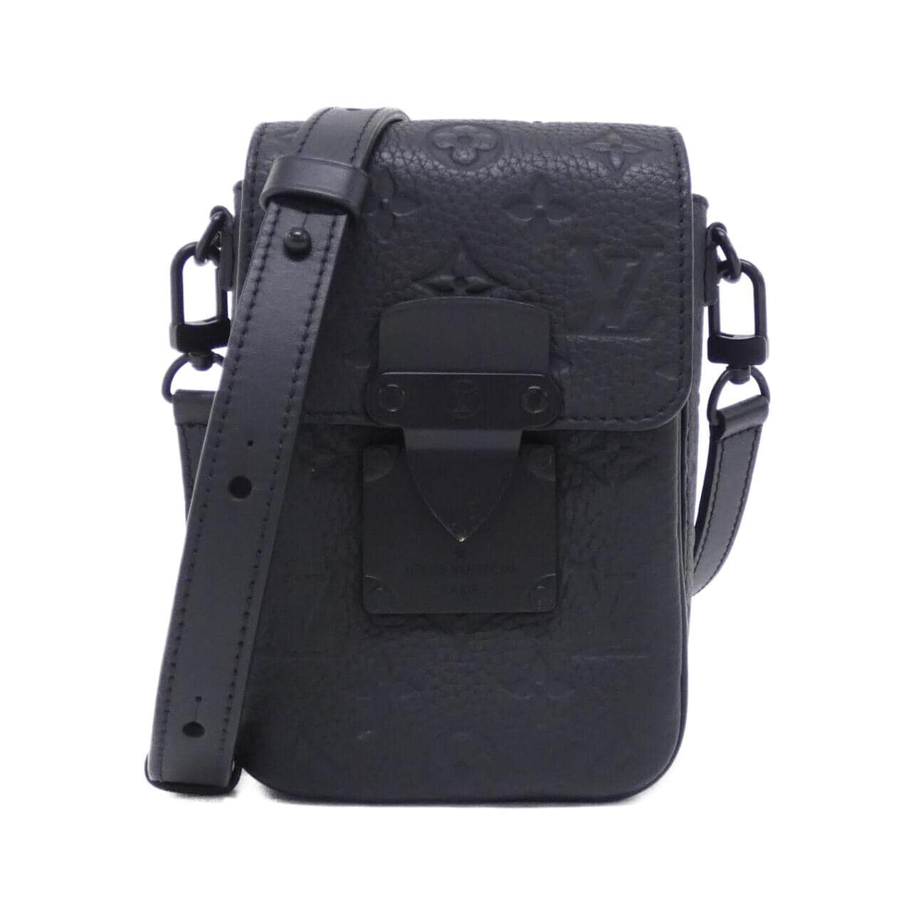 LOUIS VUITTON Vuitton Taurillon Monogram S Rock Vertical Wearable Wallet M81524 Shoulder Bag