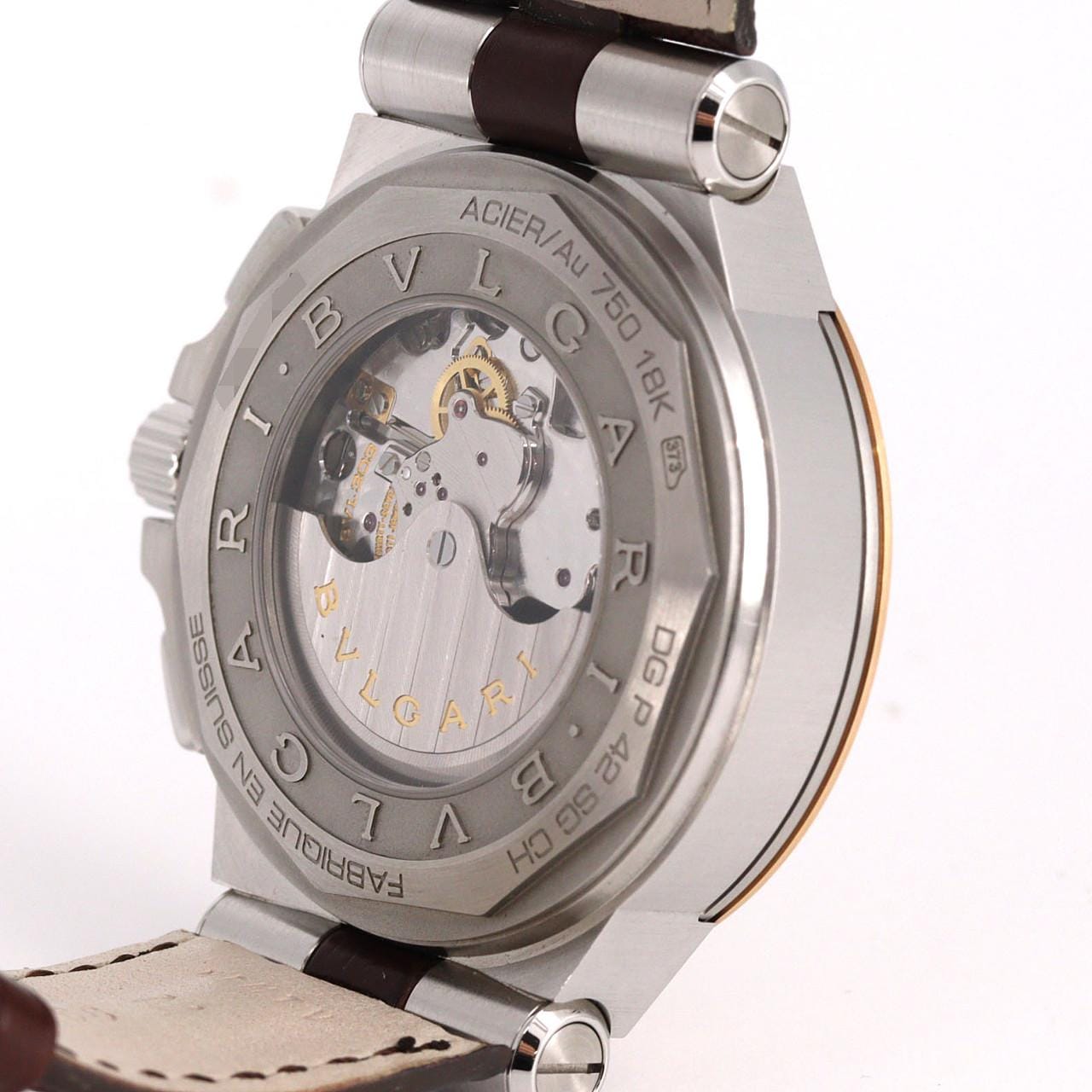 BVLGARI Diagono Calibro 303 PG 组合 DGP42SGCH/101879 SSxPG自动上弦