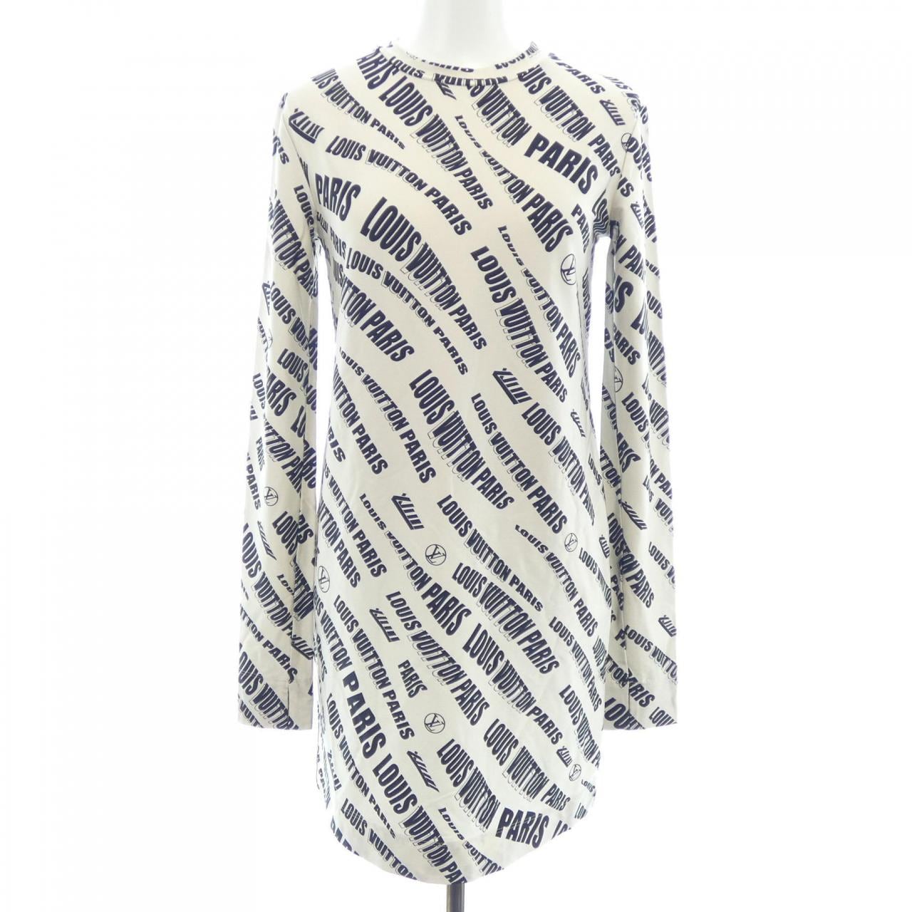 ルイヴィトン LOUIS VUITTON スランティドシグネチャー FLRO30IM2 ワンピース