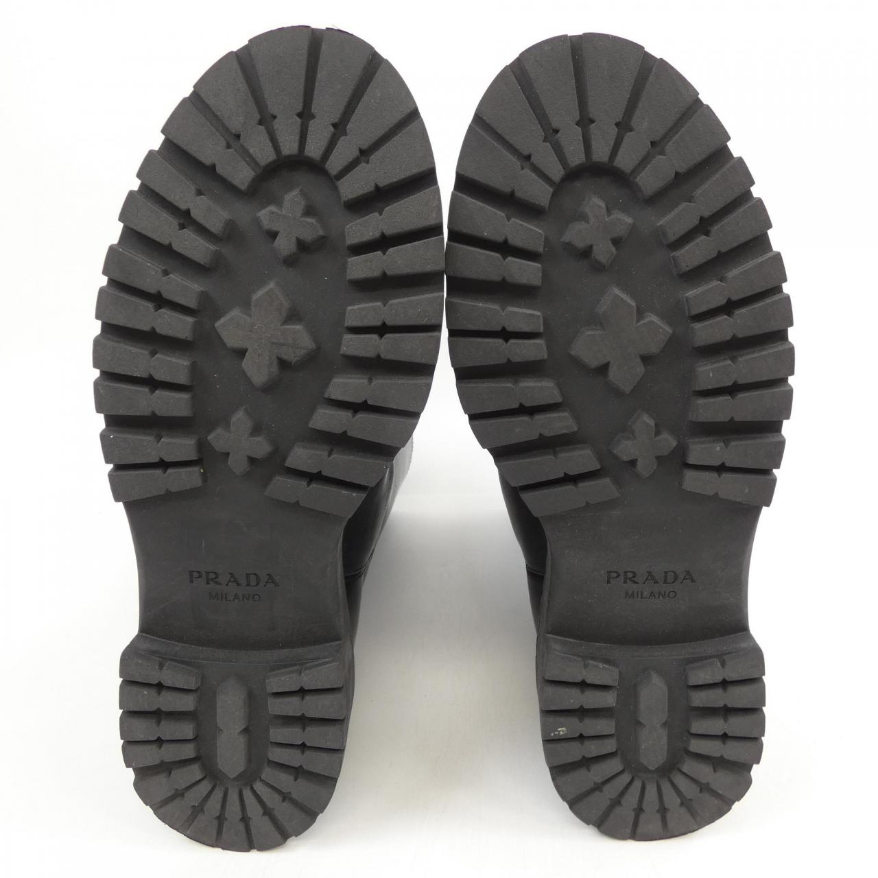 プラダ PRADA トライアングルロゴ 1U635N ロングブーツ