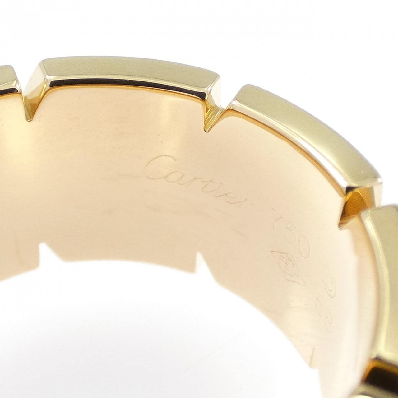 Cartier Tank Française half 鑽石指