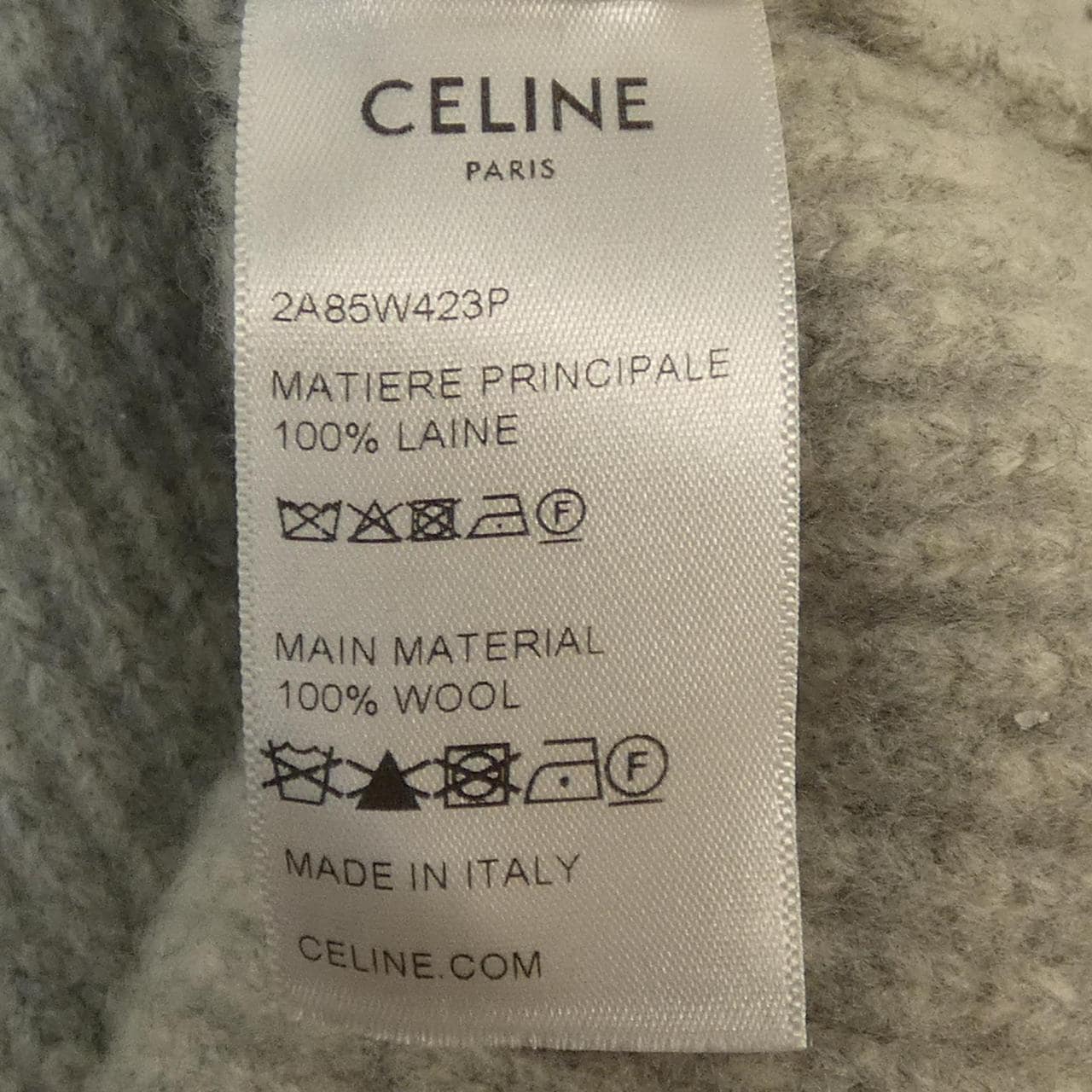 セリーヌ CELINE フードセーター 2A85W423P パーカー
