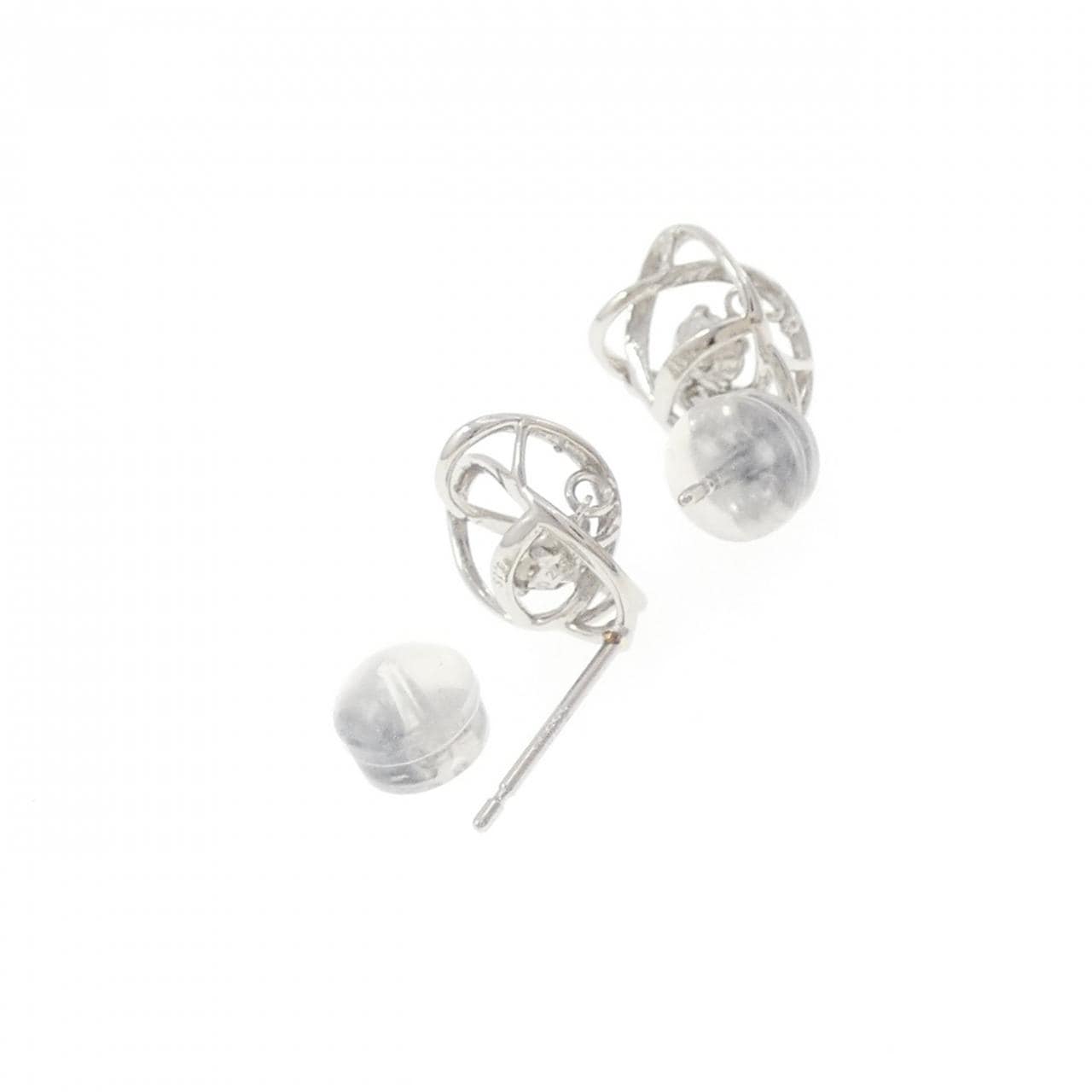 PT900 ダイヤモンド ピアス 0.30CT