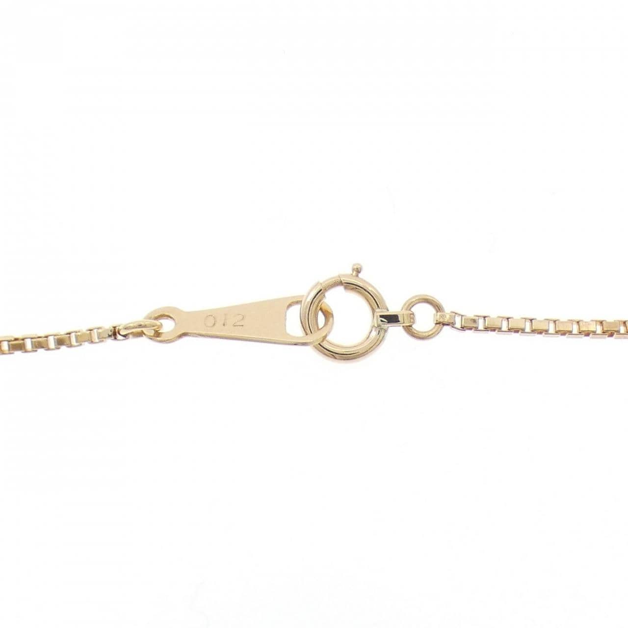 K18YG ダイヤモンド ネックレス 0.12CT