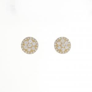 【リメイク】K18YG ダイヤモンド ピアス 0.60CT