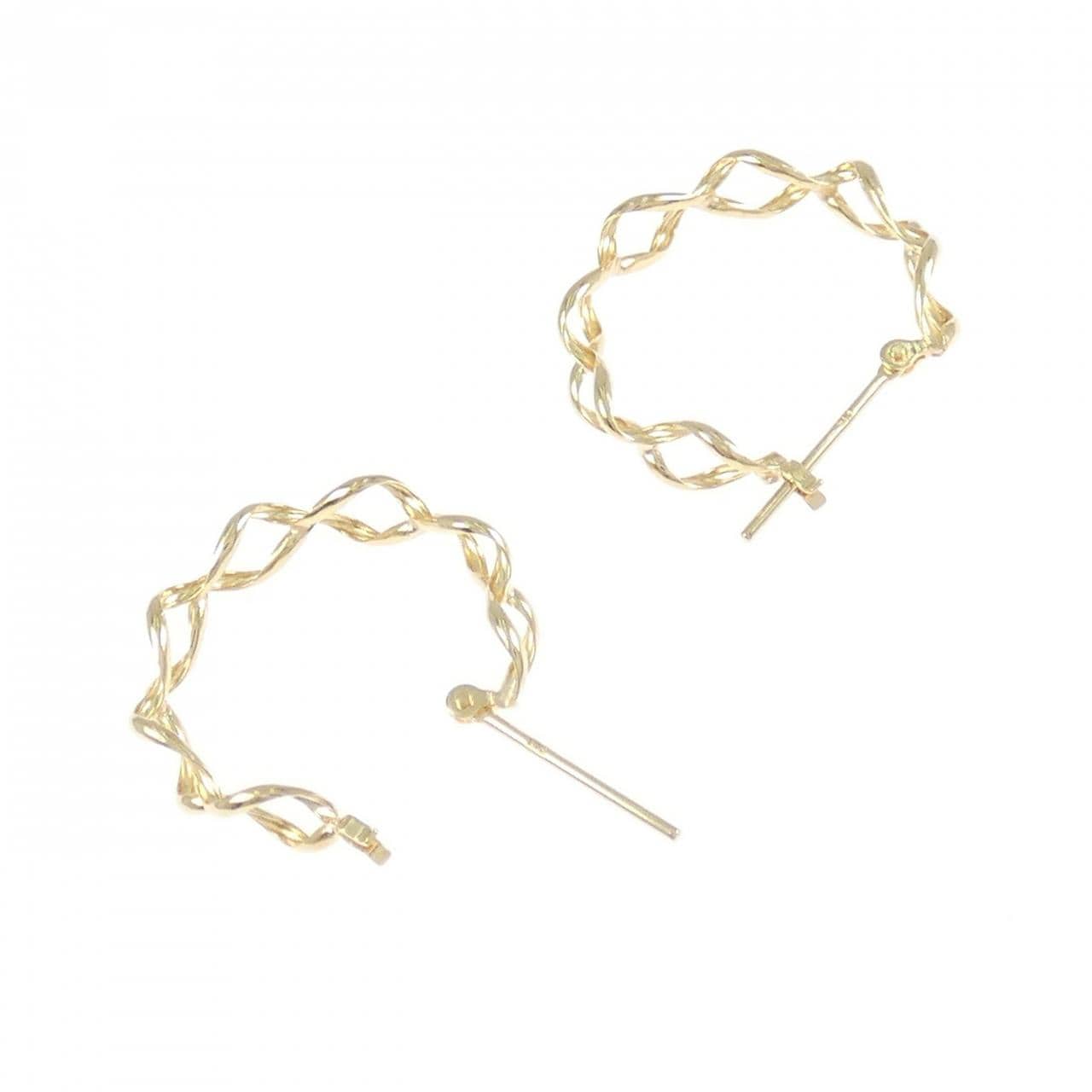 [新品] K18YG 耳环