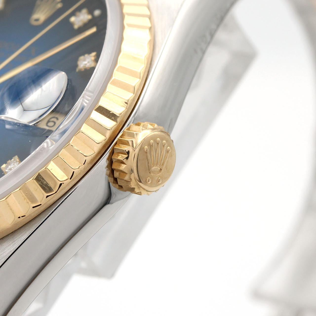 ロレックス デイトジャスト 16233G. SSxYG 自動巻 X番