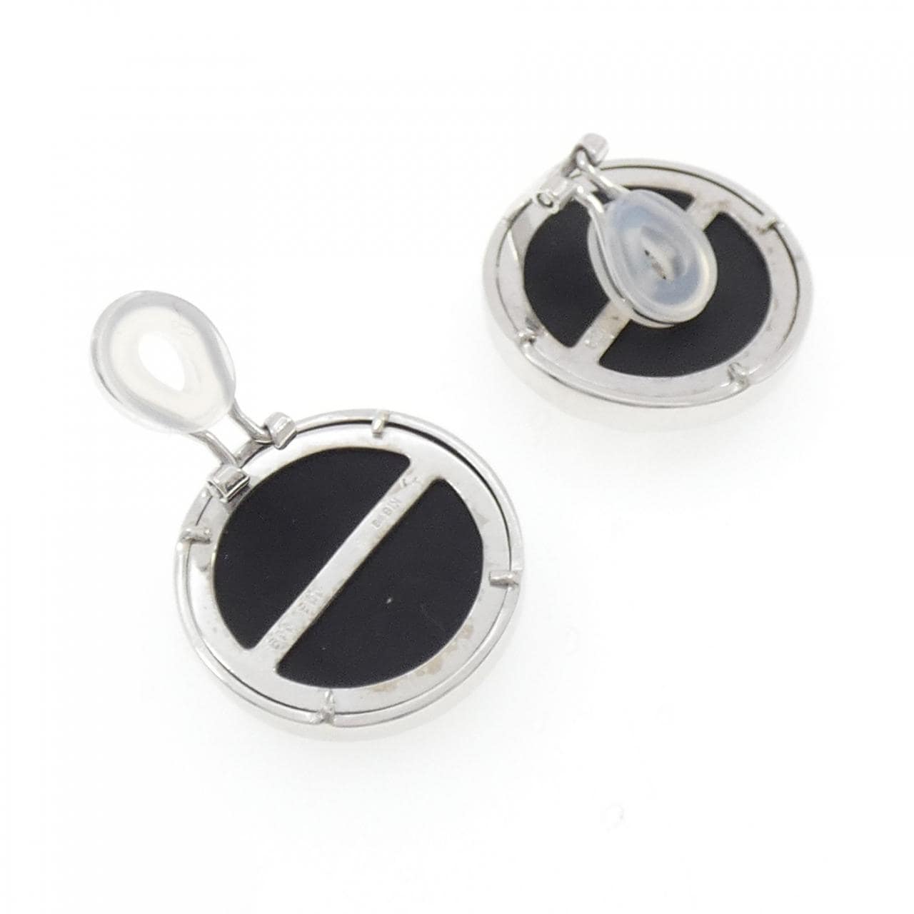 水野薫子 オニキス イヤリング