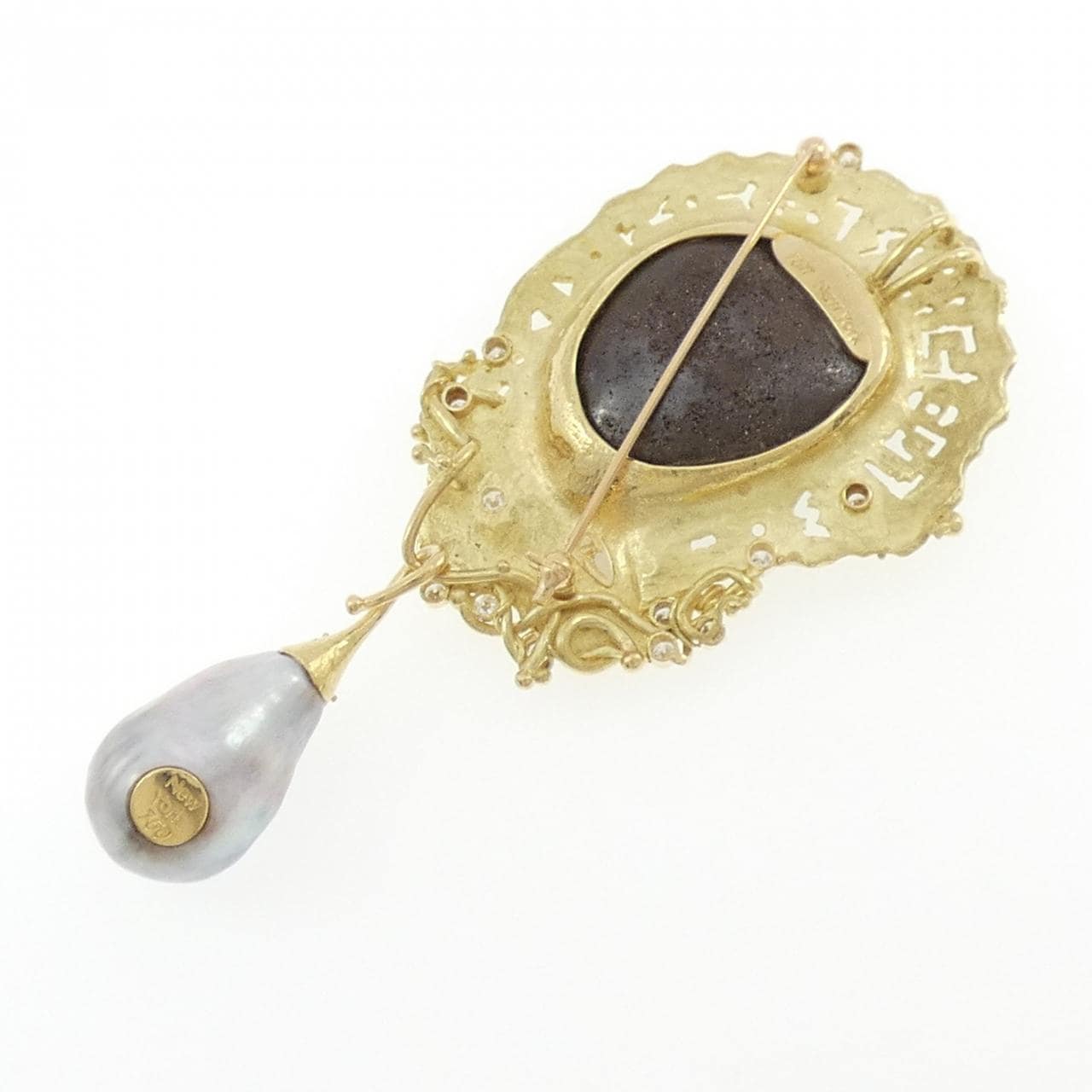 750PG カラーストーン ネックレス