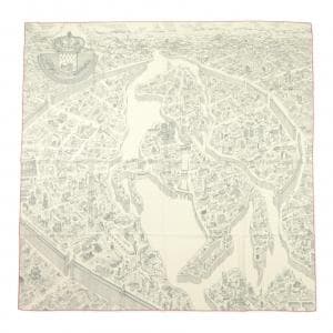 エルメス HERMES LA NOUVELLE CITE CAVALIERE H244273S カレジェアン140 ショール