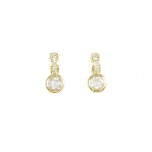 K18YG ダイヤモンド ピアス 0.33CT
