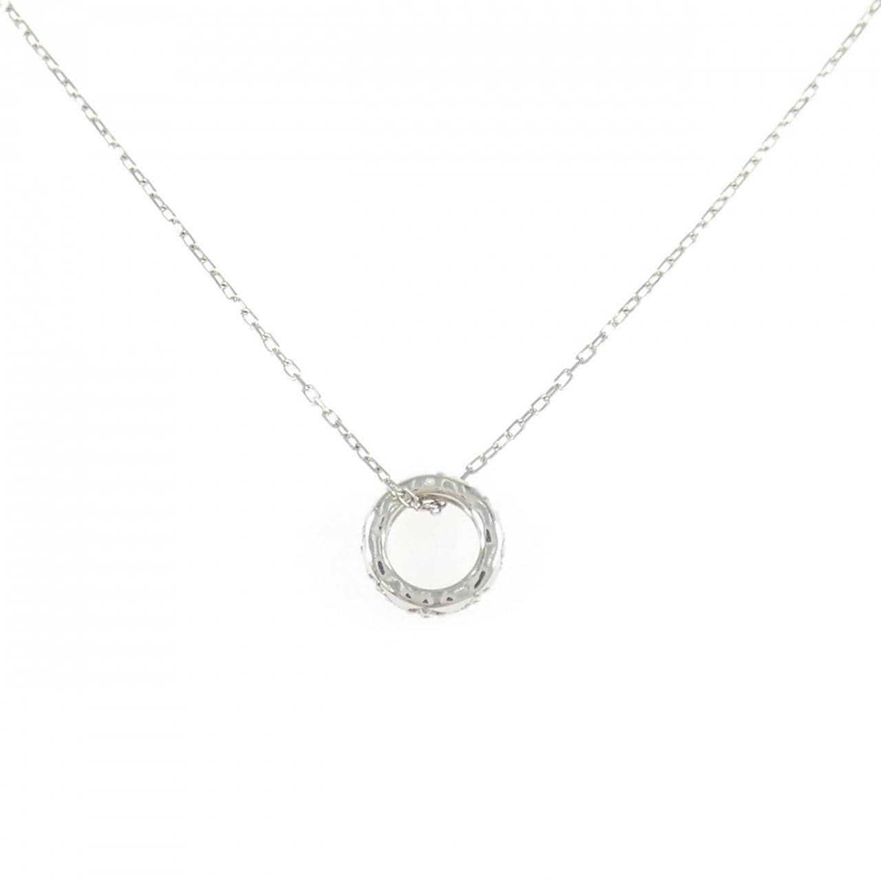 PT900/PT850 ダイヤモンド ネックレス 0.08CT