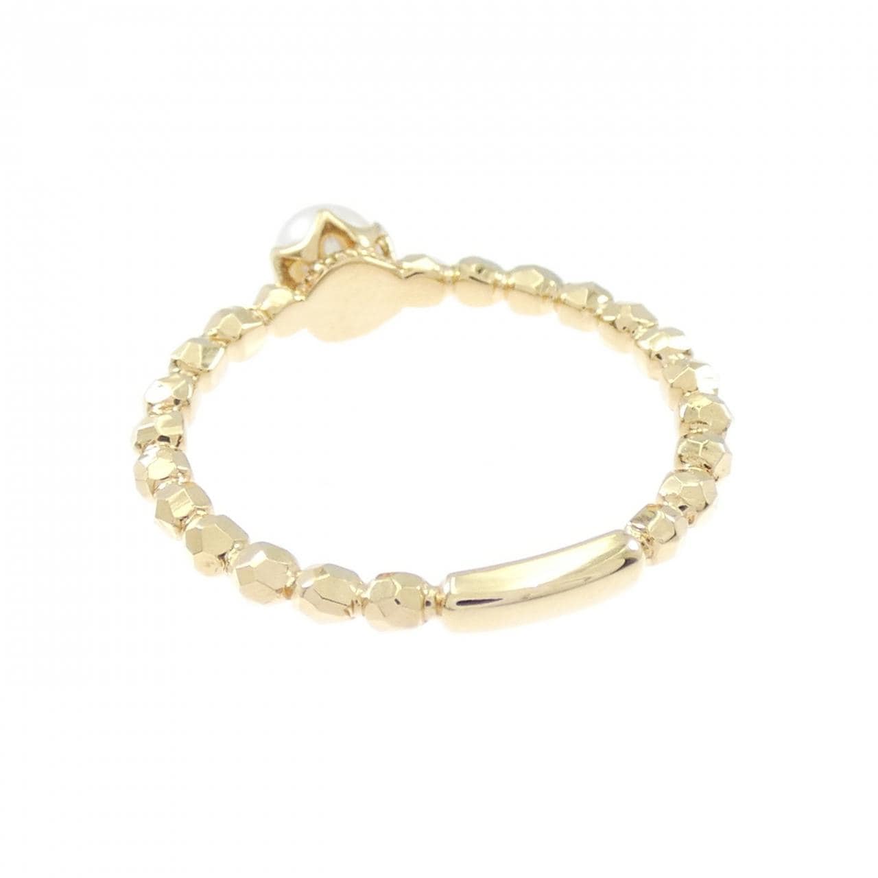 K18YG アコヤパール リング