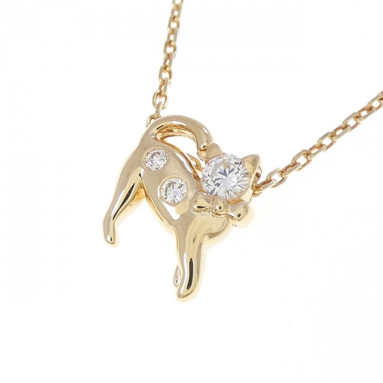 タサキ ダイヤモンド ネックレス 0.14CT