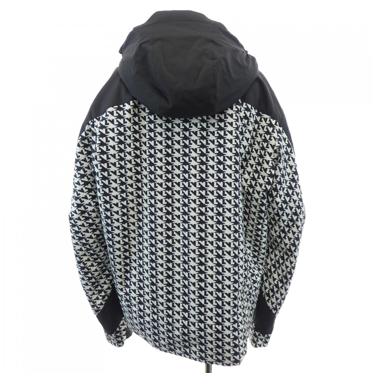 ルイヴィトン LOUIS VUITTON バイカラーパデッドフーデッドブルゾン HOB03WJ34 ジャケット