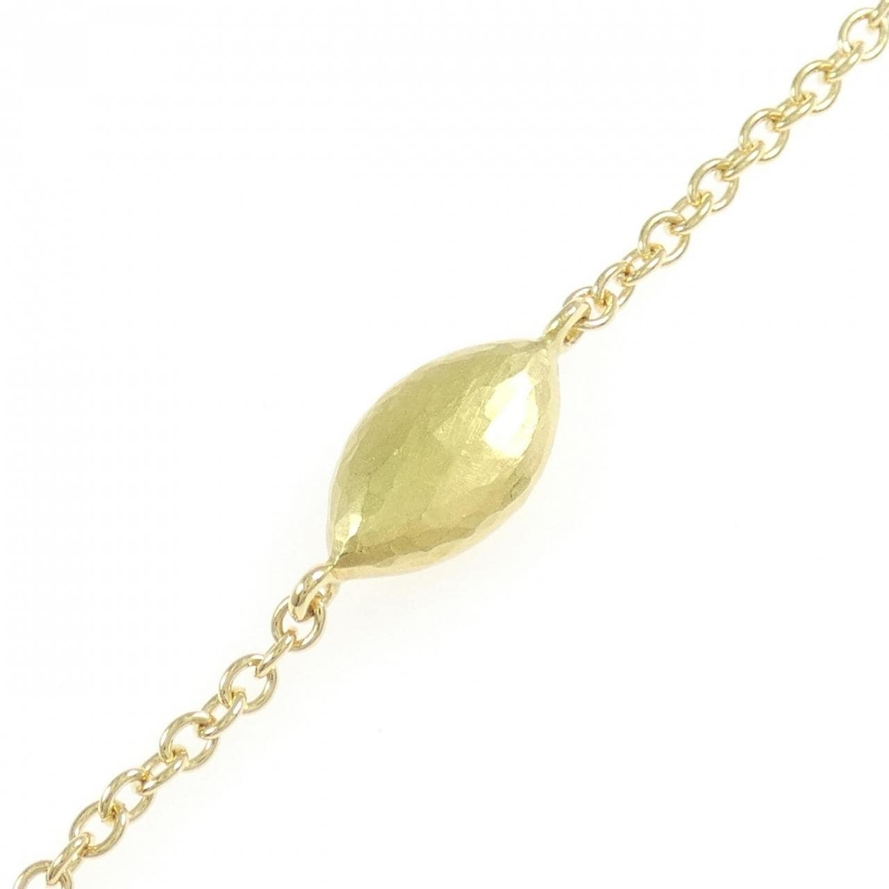 750YG/750BG サファイヤ ネックレス 1.95CT