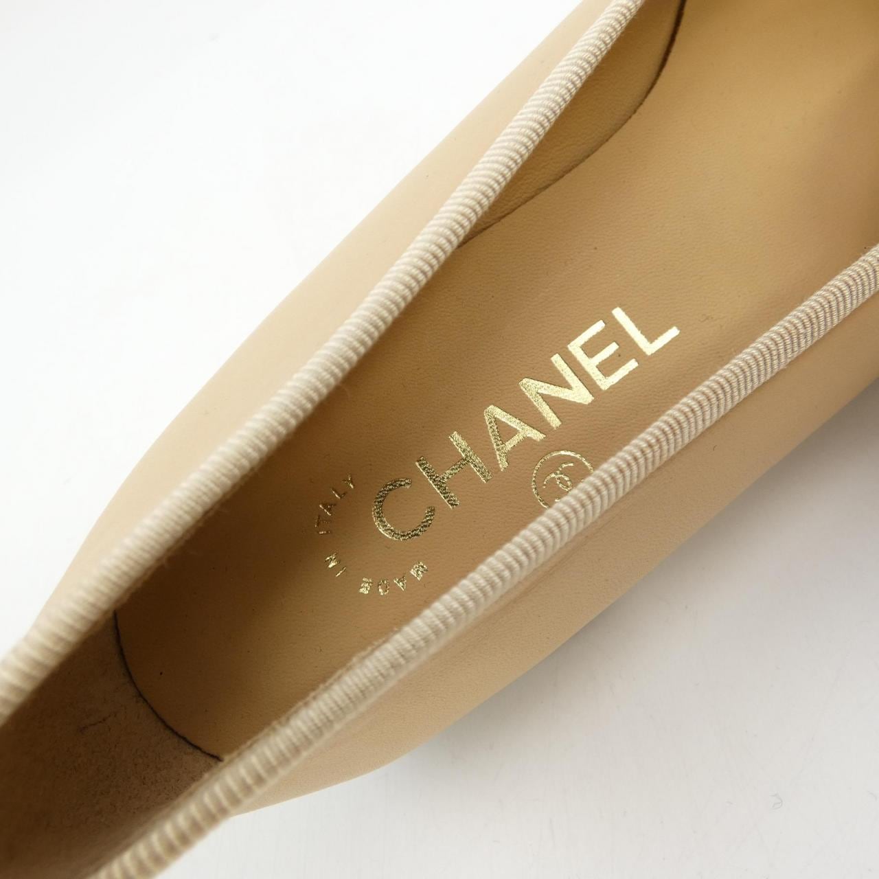 シャネル CHANEL バレリーナ A02819X01000 フラットシューズ