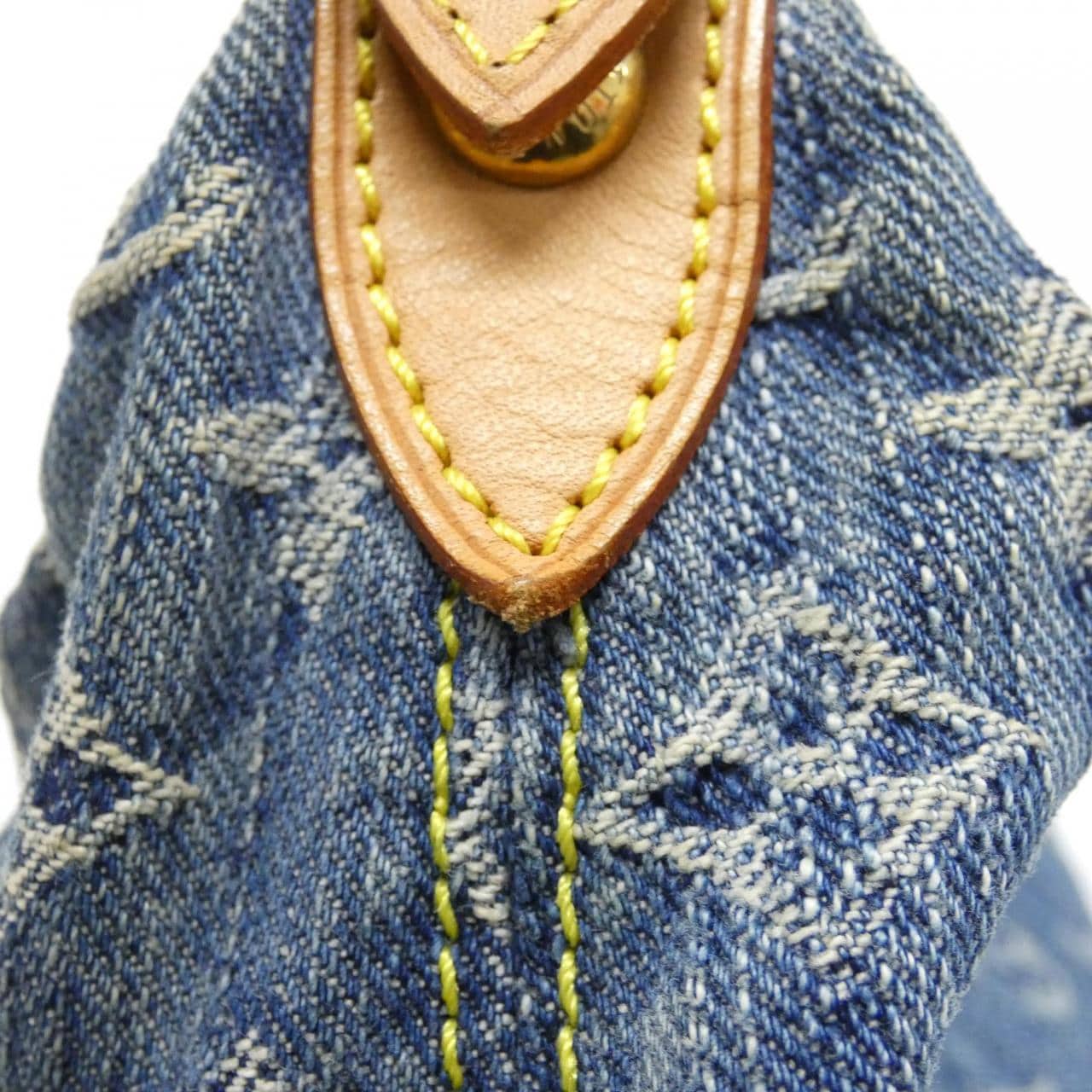 LOUIS VUITTON Monogram Denim Baggy PM M95049 單肩包