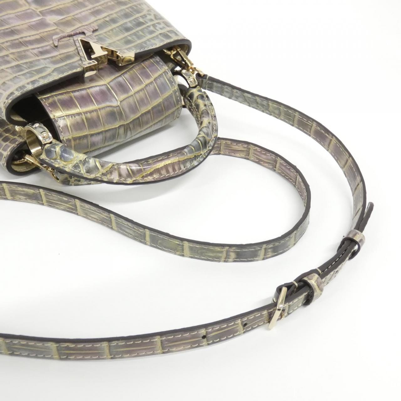 ルイヴィトン エキゾチックレザー カプシーヌ MINI バッグ