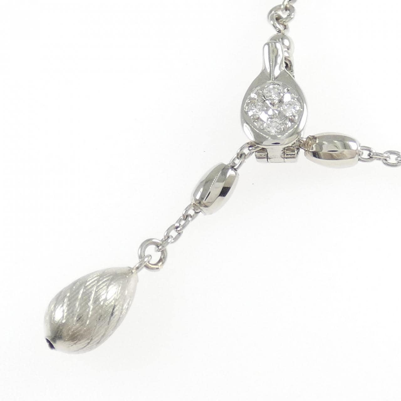PT850 ダイヤモンド ネックレス 0.06CT