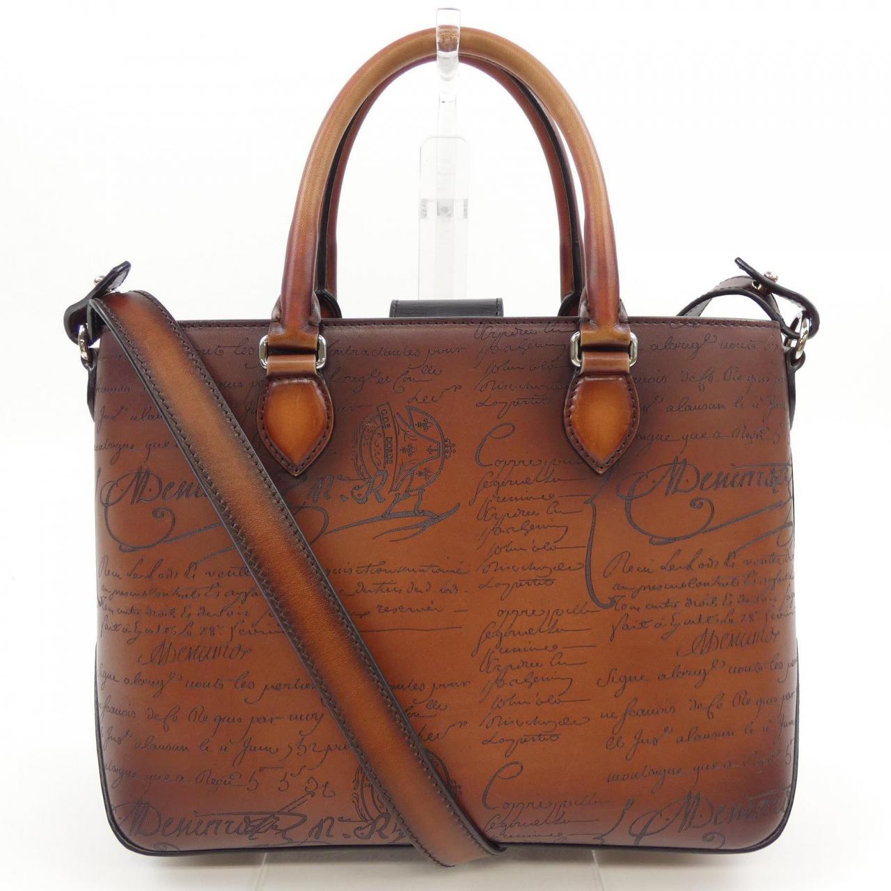 ベルルッティ Berluti トゥジュールXSスクリットレザートートバック BAG