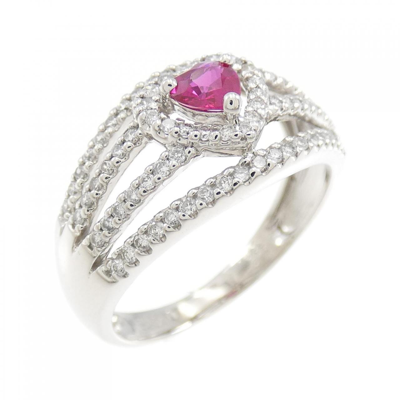 PT ハート ルビー リング 0.22CT | www.piazzagrande.it