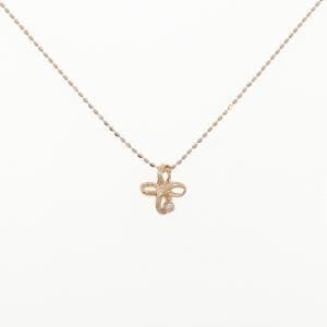 K10PG ダイヤモンド ネックレス 0.01CT