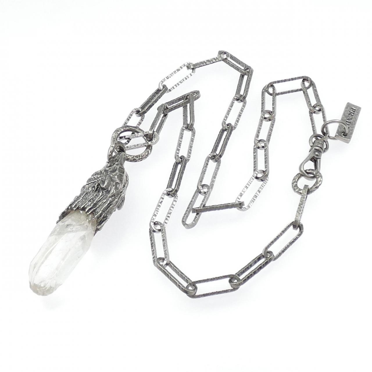 プラダ ロッククリスタル ネックレス