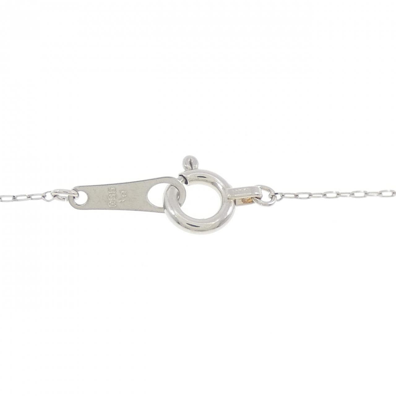 PT950/PT850 ダイヤモンド ネックレス 0.18CT