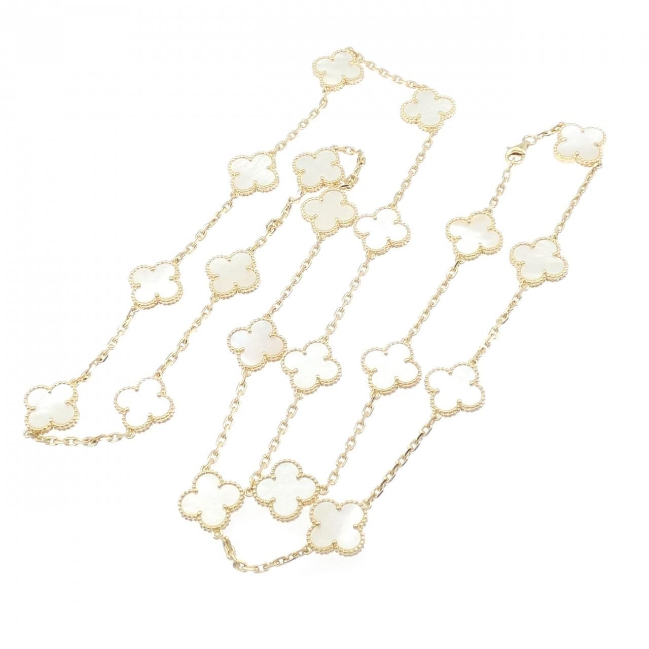 ヴァンクリーフ&アーペル ヴィンテージアルハンブラ 20モチーフ ネックレス