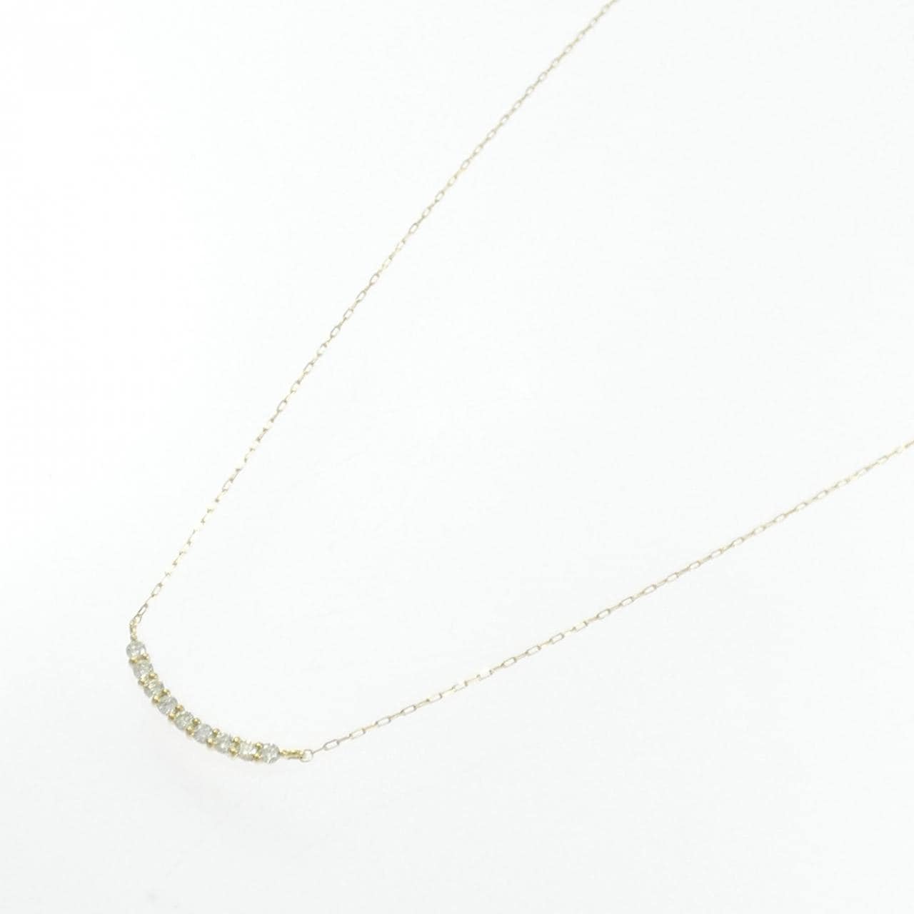 【新品】K18YG ダイヤモンド ネックレス 0.10CT