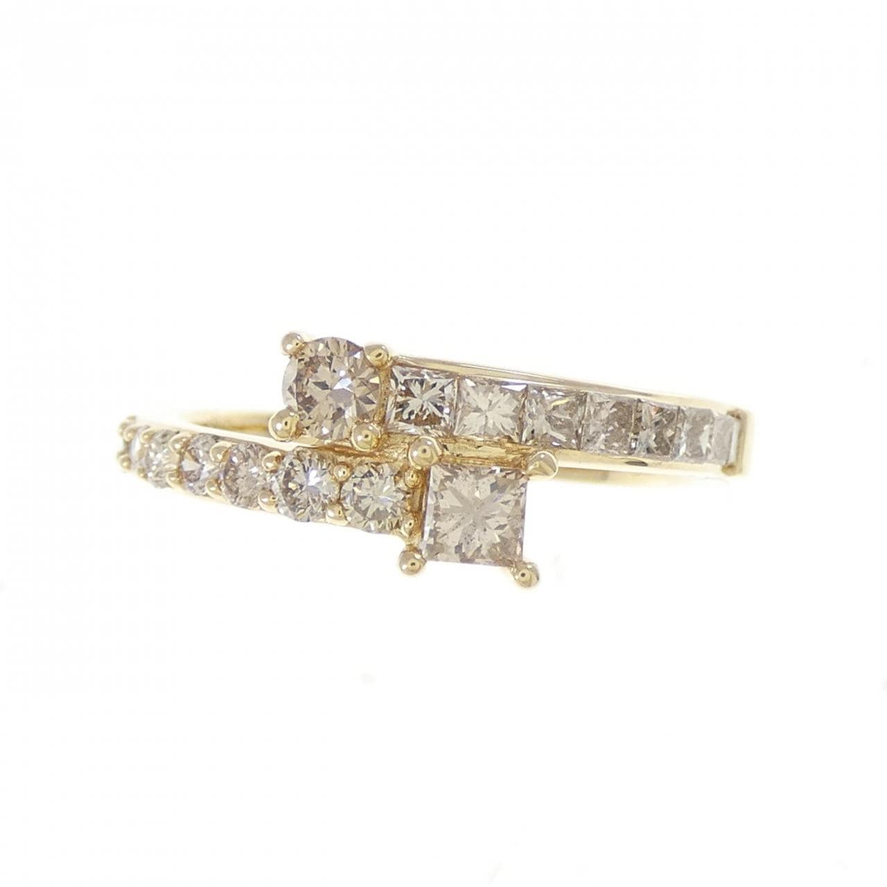 ジーエスティービー ダイヤモンド リング 0.75CT