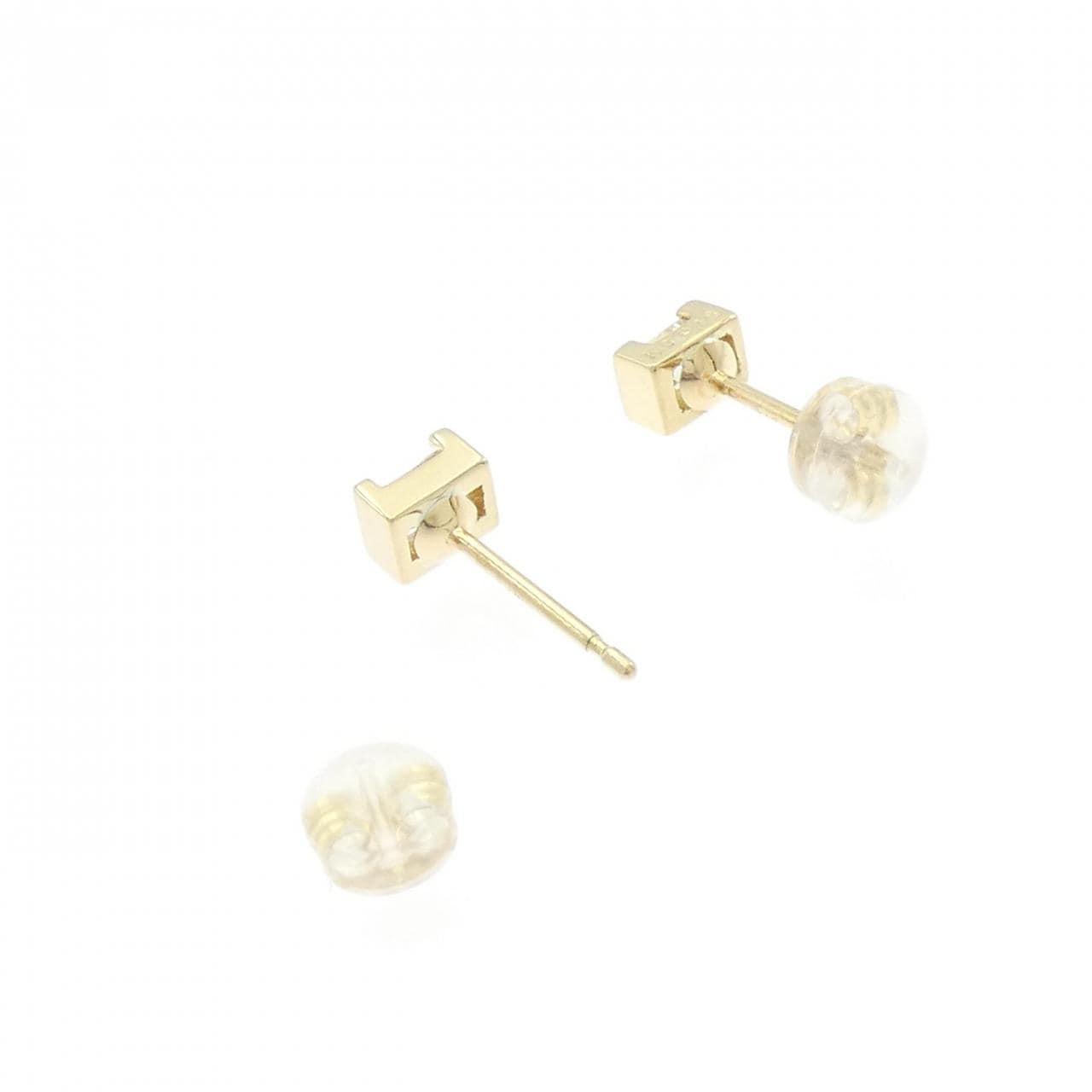 K18YG ダイヤモンド ピアス 0.38CT