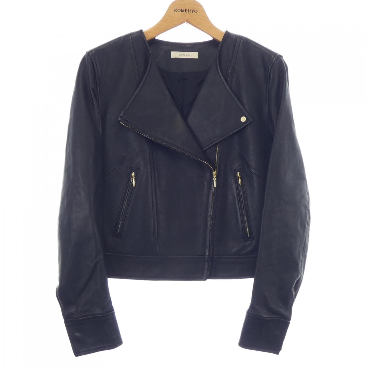 エポカ EPOCA レザーライダースジャケット