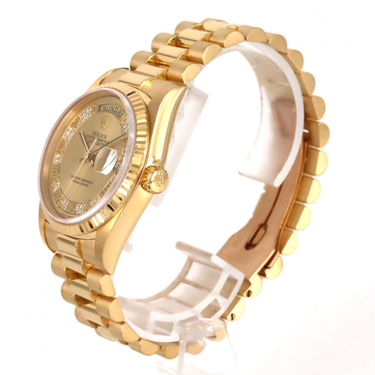 ロレックス デイデイト 18238MR YG 自動巻 T番