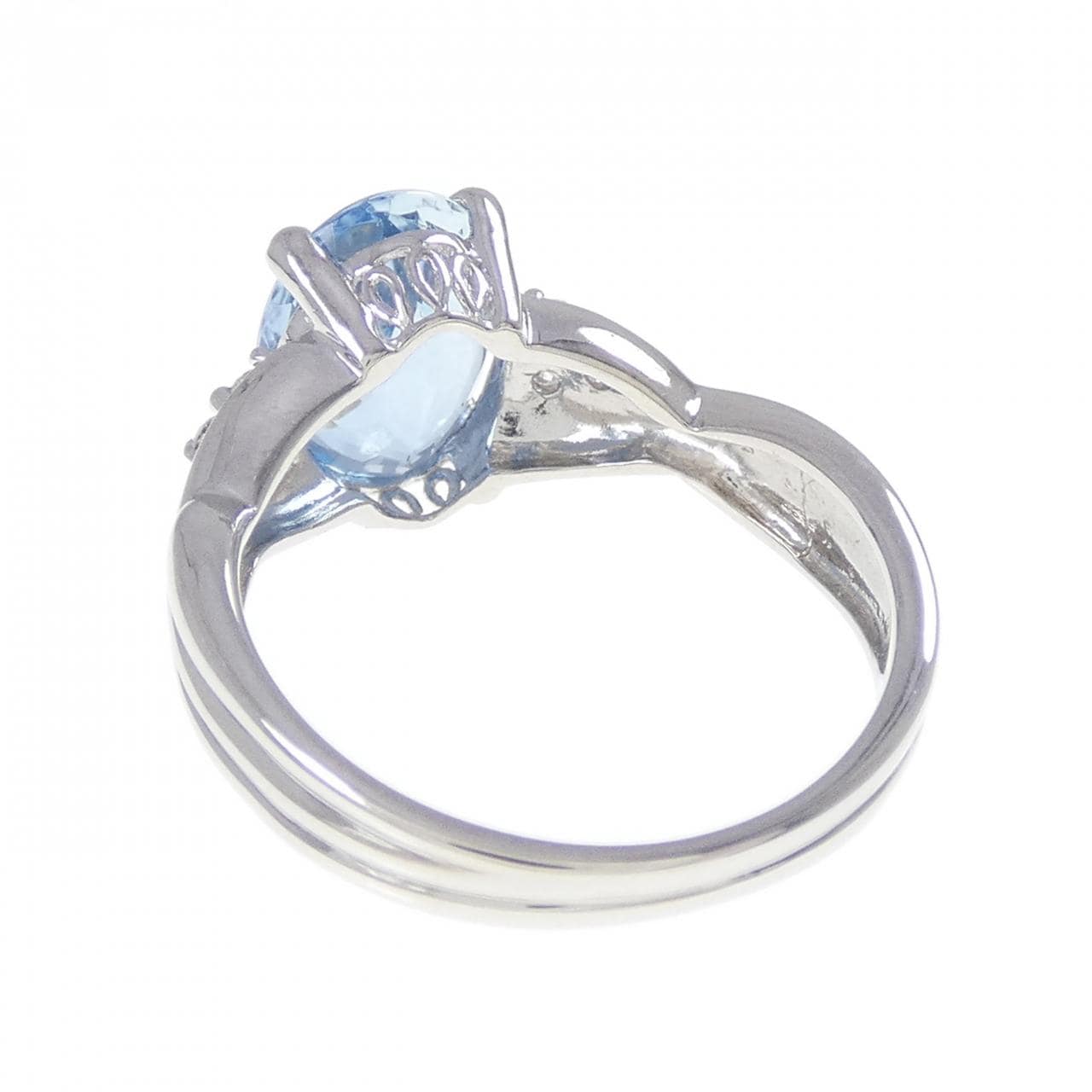 PT900 アクアマリン リング 1.92CT