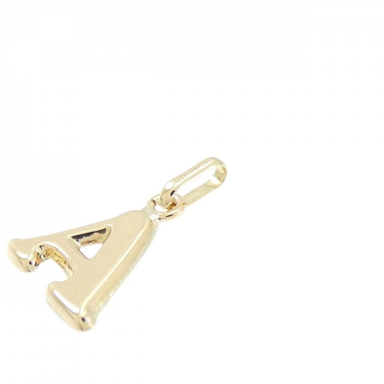 K18YG イニシャルA ペンダント