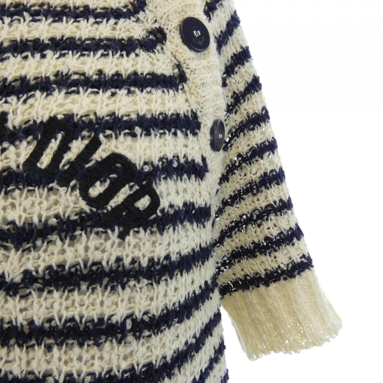 クリスチャンディオール CHRISTIAN DIOR DIOR MARINieRE ショートスリーブ セーター 524S24A7026 ニット