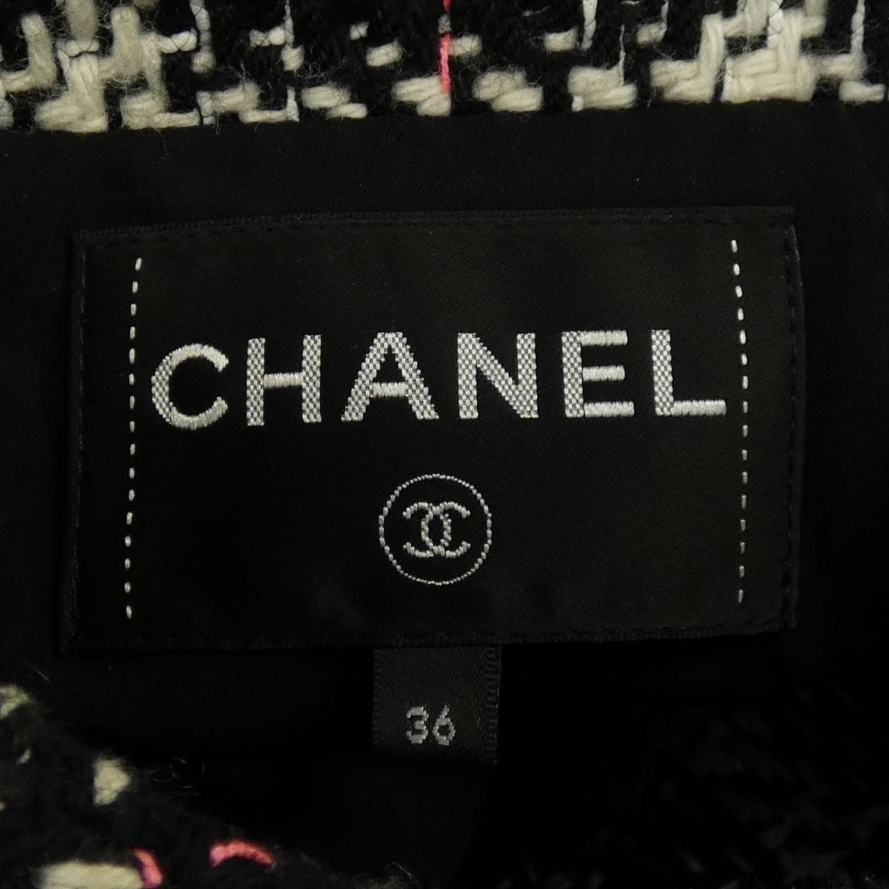 シャネル CHANEL P71782V63010 21K ノーカラージャケット
