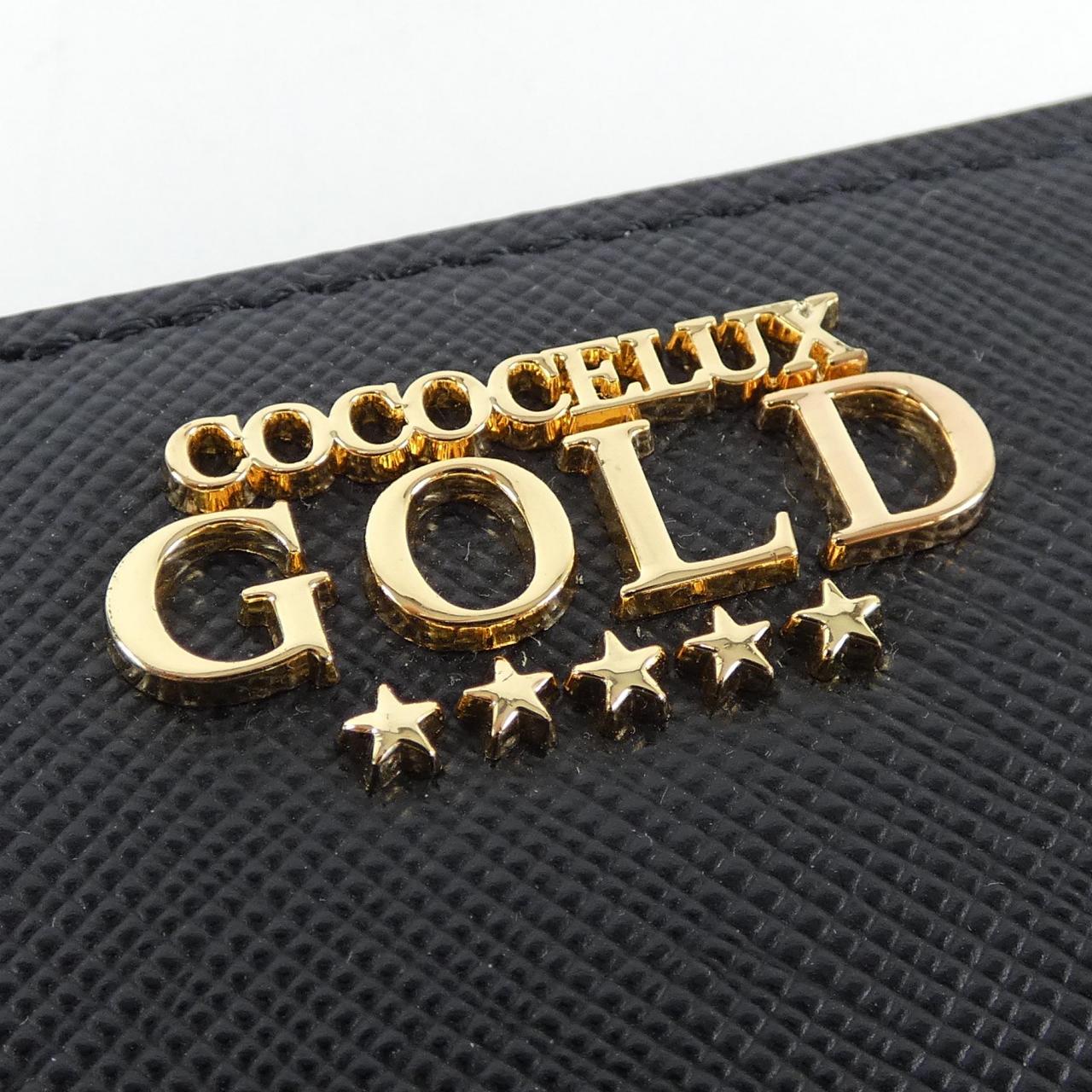 COCOCELUX GOLD GOLD WALLET